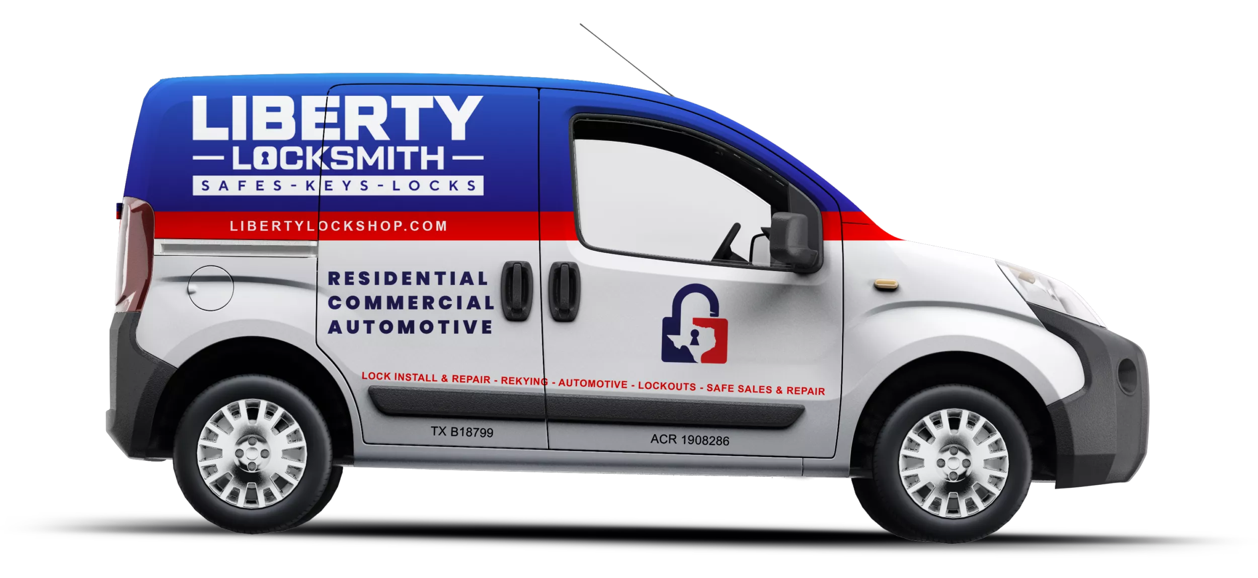 Liberty Locksmith Van