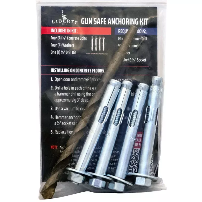 Liberty Safe Concrete Anchor Kit - Image 4
