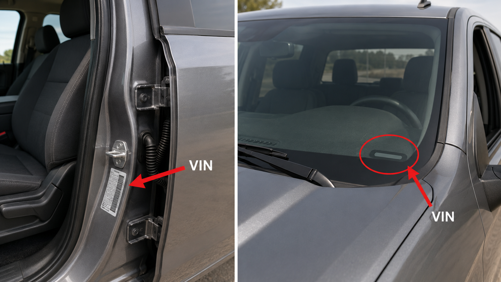 Where to find VIN number