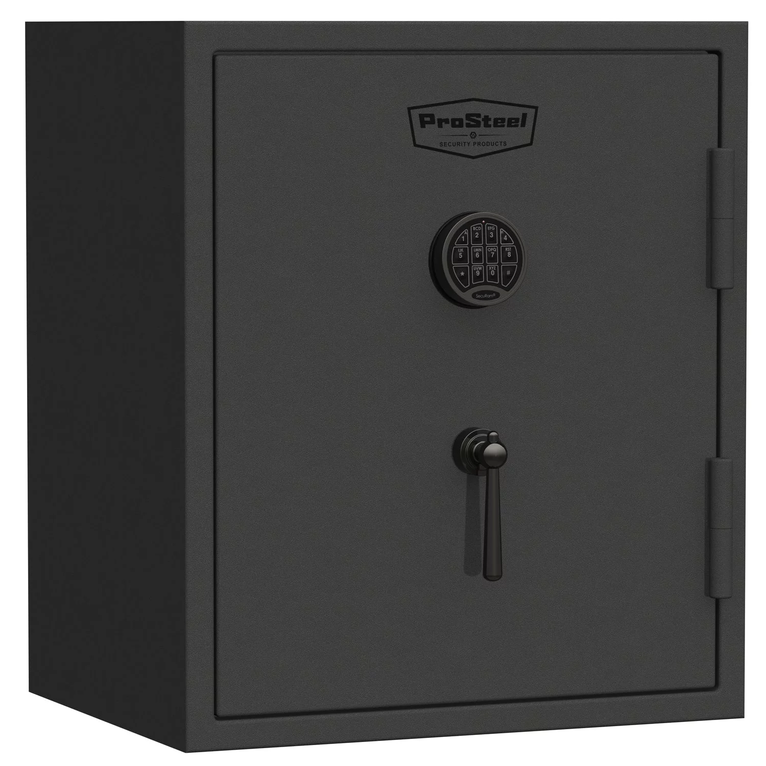 ProSteel Deluxe Home Safe 10 in Gloss Grey