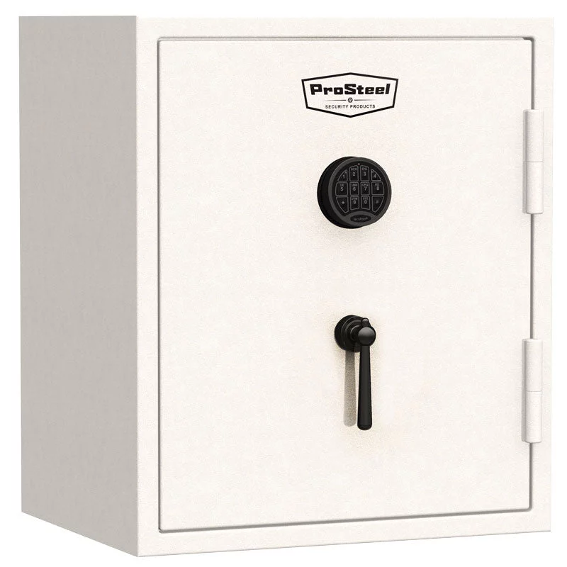 ProSteel Deluxe Home Safe 10 in Gloss White