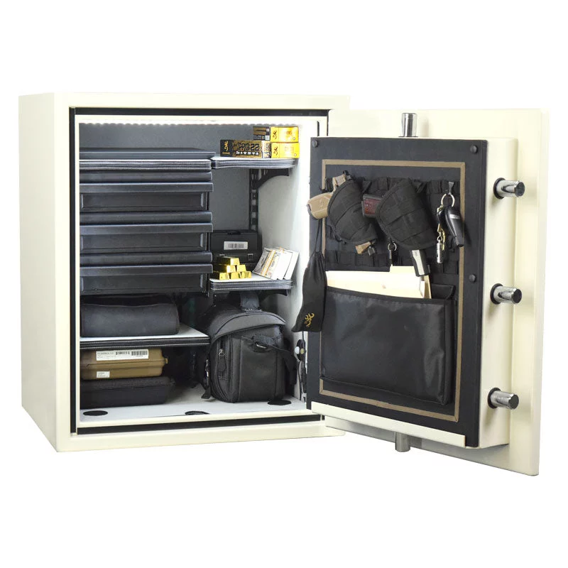 ProSteel Deluxe Home Safe 10 staged interior storage